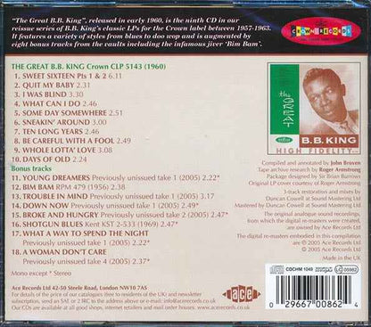 BB King - The Great (CD)