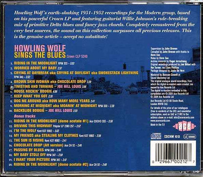 Howling Wolf - Sings The Blues (CD)