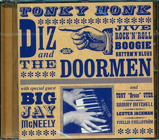 Diz & The Doormen - Tonky Honk (CD)