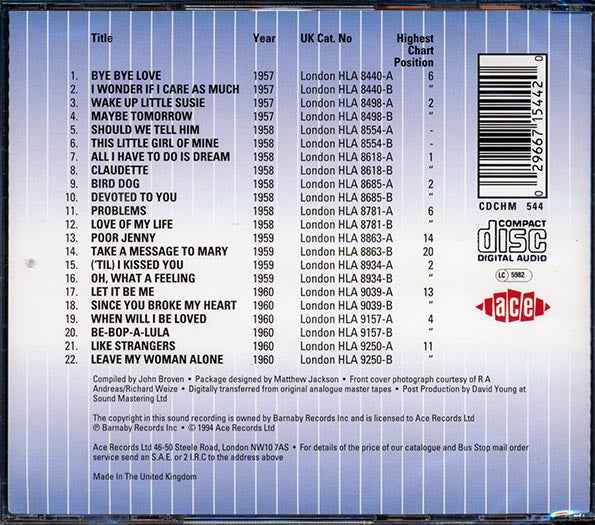 The Everly Brothers - Original British Hit Singles (CD)