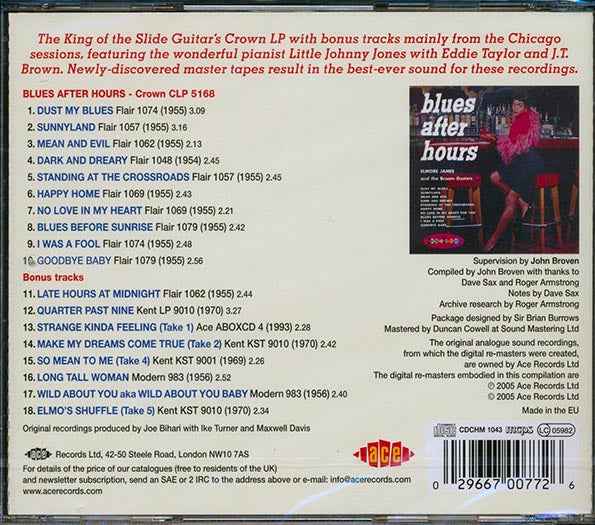 Elmore James - Blues After Hours (CD)