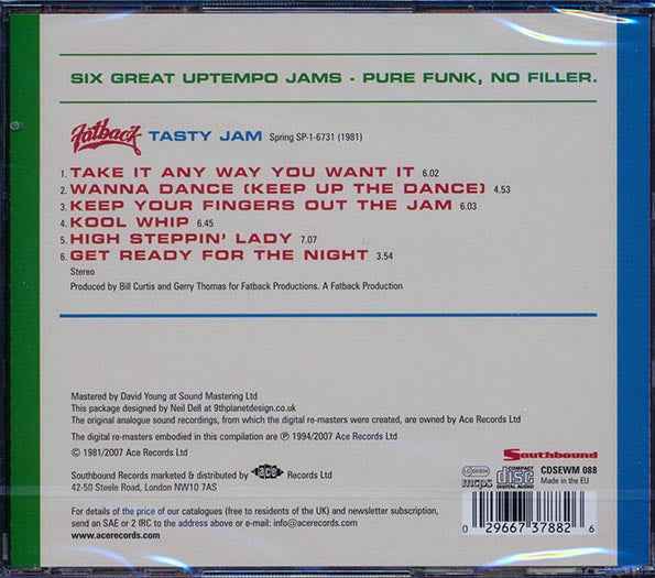 Fatback - Tasty Jam (CD)