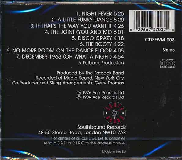 The Fatback Band - Night Fever (CD)