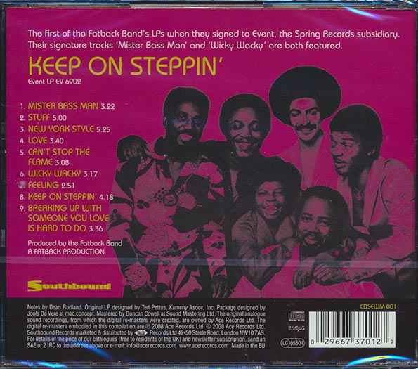 The Fatback Band - Keep On Steppin (CD)
