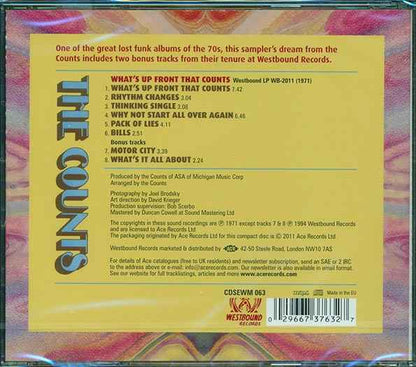 The Counts - What's Up Front That Counts (CD)