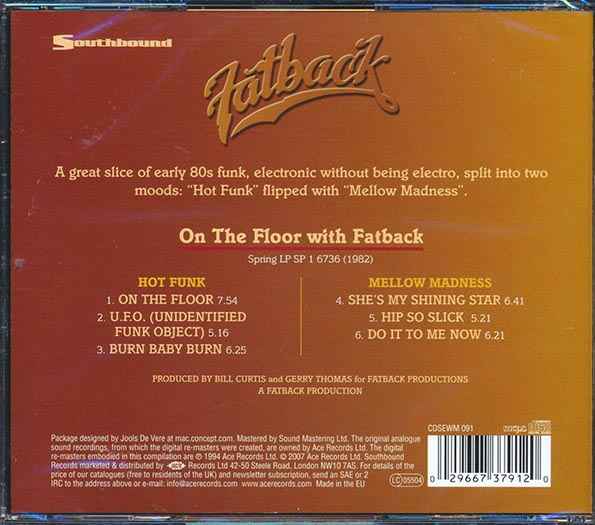 Fatback - On The Floor With Fatback (CD)