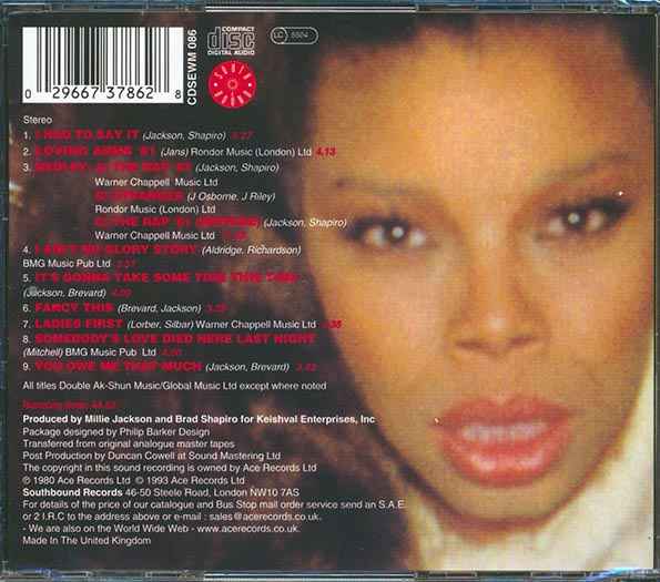 Millie Jackson - I Had To Say It (CD)