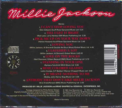 Millie Jackson - Just A Lil Bit Country (CD)