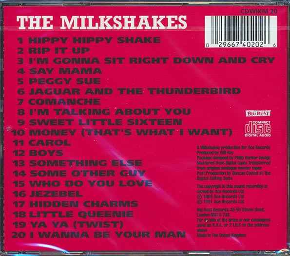 The Milkshakes - 20 Rock And Roll Hits Of The 50s And 60s (CD)