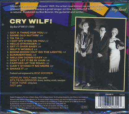 Howlin Wilf & The Vee Jays - Cry Wilf (CD)