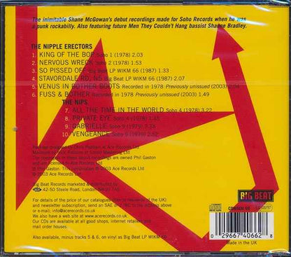 Nips N Nipple Erectors - Bops, Babes, Booze & Bovver (CD)