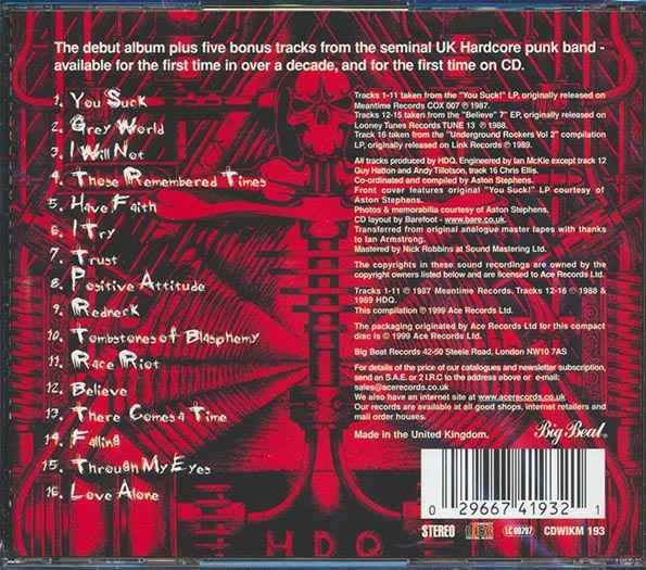 HDQ - You Suck (CD)