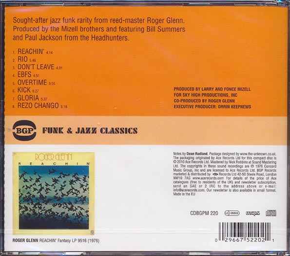 Roger Glenn - Reachin (CD)