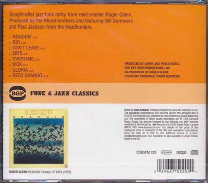 Roger Glenn - Reachin (CD)