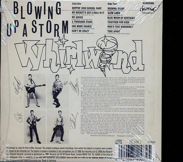Whirlwind - Blowing Up A Storm (CD)