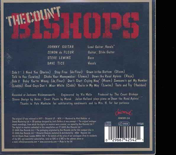 Bishops - The Count (CD)