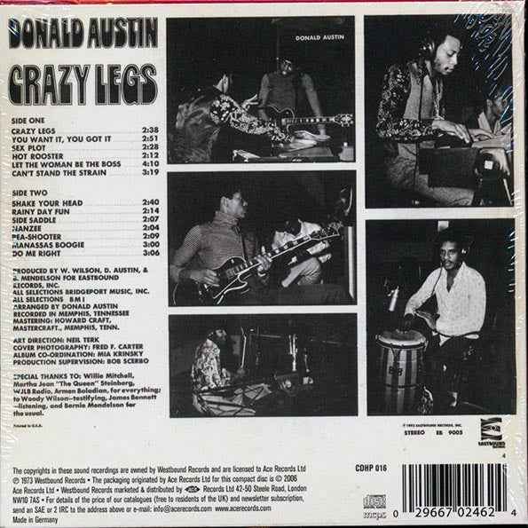 Donald Auston - Crazy Legs (CD)