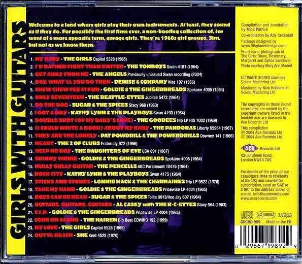 Various - Girls With Guitars (CD)