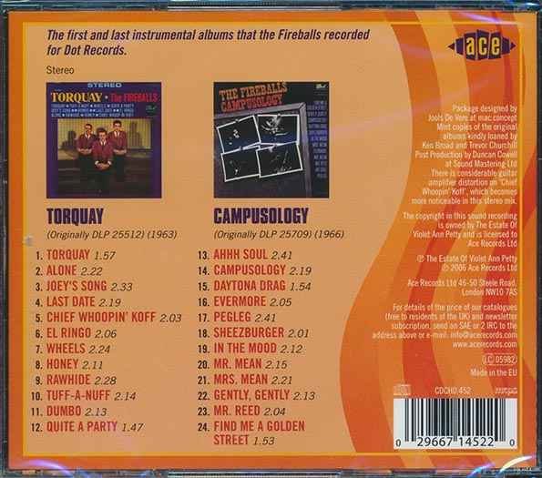 The Fireballs - Torquay + Campusology (CD)