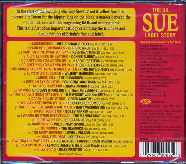 Various - The UK Sue Label Story: The World Of Guy Stevens (CD)