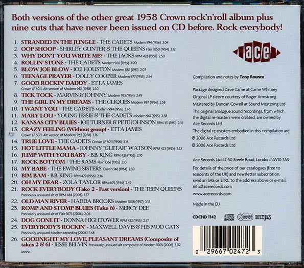 Various - Hollywood Rock N Roll Record Hop (CD)