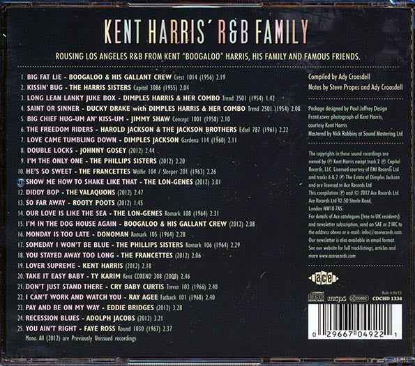 Various - Kent Harris' R & B Family (CD)