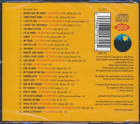 Various - Old Town Doo Wop Volume 4 (CD)