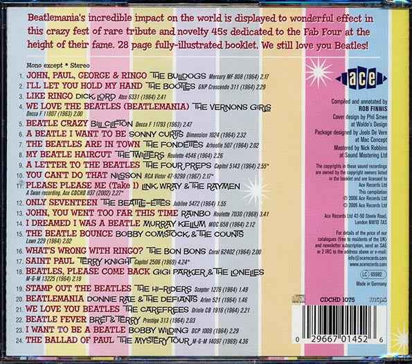 Various - Beatlemaniacs: The World Of Beatles Novelties (CD)