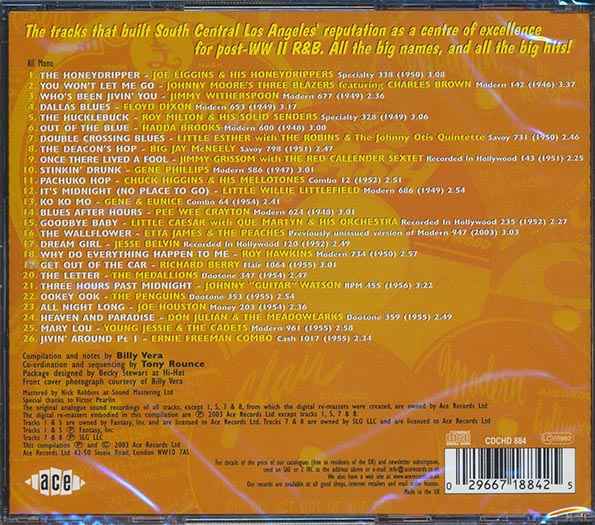 Various - Surefire Hits On Central Avenue: The South Central R & B Scene (CD)