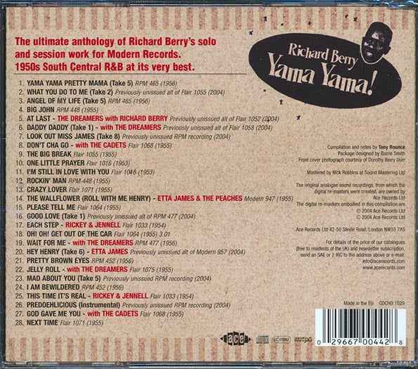 Richard Berry - Yama Yama (CD)