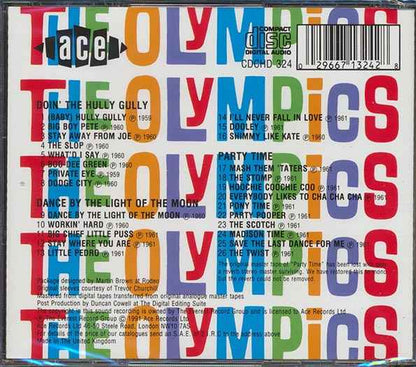 The Olympics - Doin The Hully Gully + Dance By The Light Of The Moon + Party Time (CD)
