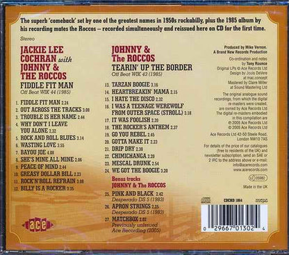 Jackie Lee Cochran, Johnny & The Roccos - Fiddle Fit Man + The 1985 Sessions (CD)