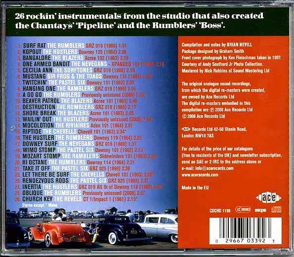 Various - It Came From The Beach: Surf, Drag & Rockin Instros From Downey (CD)