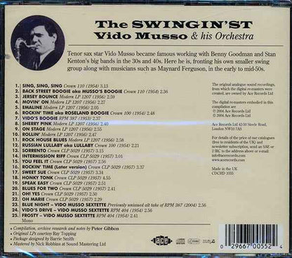 Vido Musso & His Orchestra - The Swingin'st (CD)