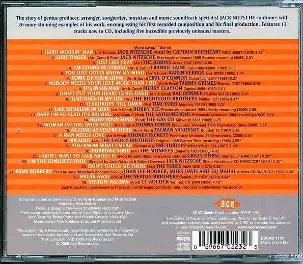 Various - Hard Workin Man: The Jack Nitzsche Story Volume 2 (CD)
