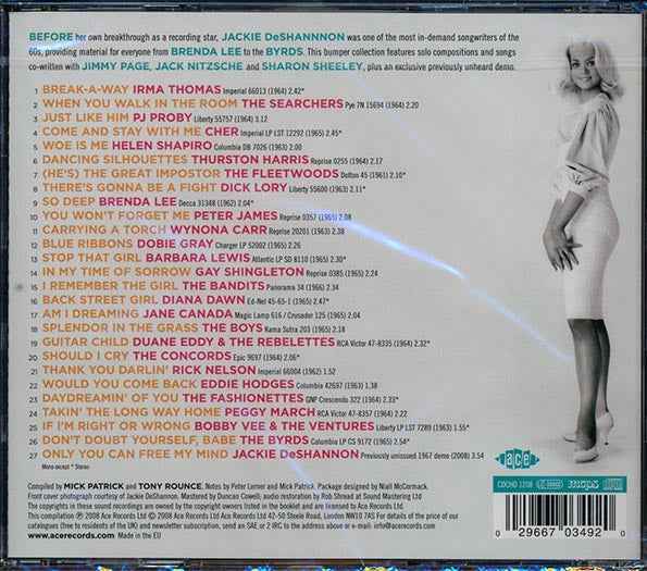 Various - Break A Way: The Songs Of Jackie DeShannon 1961-1967 (CD)
