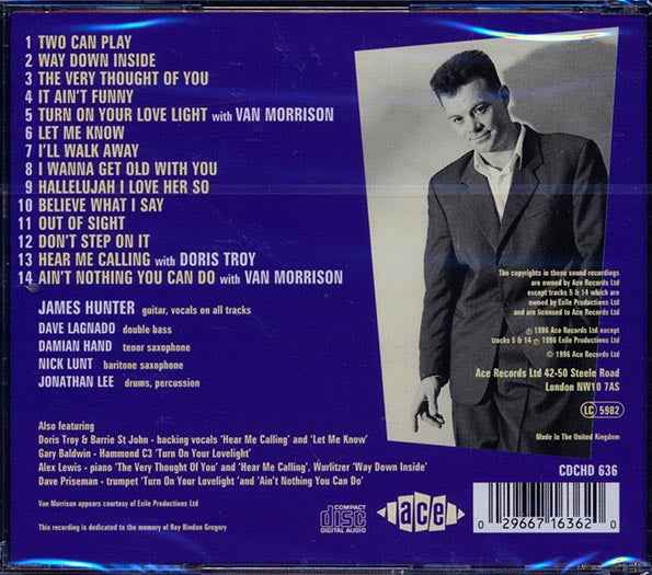 James Hunter - Believe What I Say (CD)