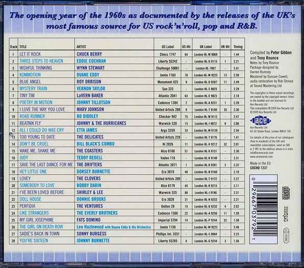 Various - The London American Label Year By Year: 1960 (CD)