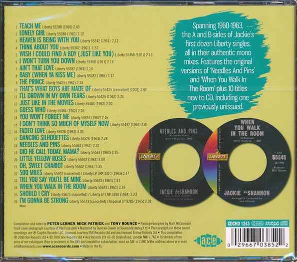 Jackie DeShannon - You Won't Forget Me: The Complete Liberty Singles Volume 1 (CD)