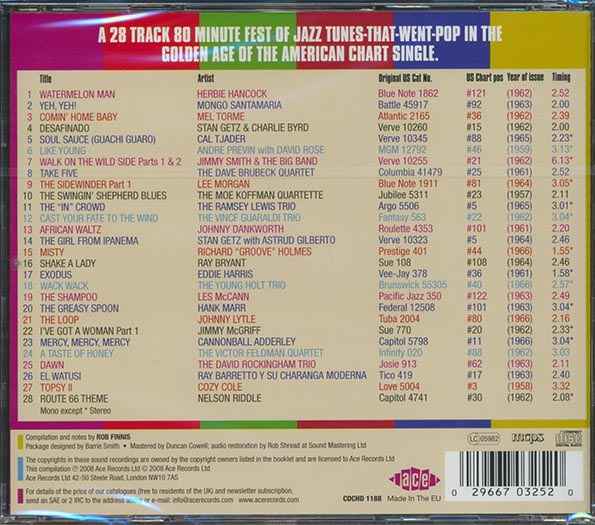 Various - The Golden Age Of American Popular Music: The Jazz Hits From The Hot 100 1958-1966 (CD)
