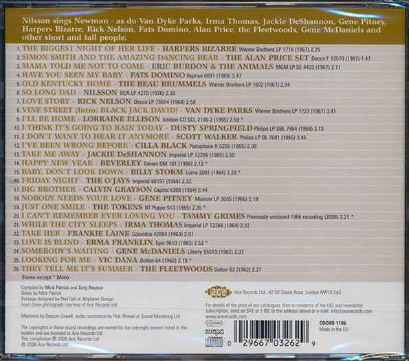 Various - On Vine Street: The Early Songs Of Randy Newman (CD)