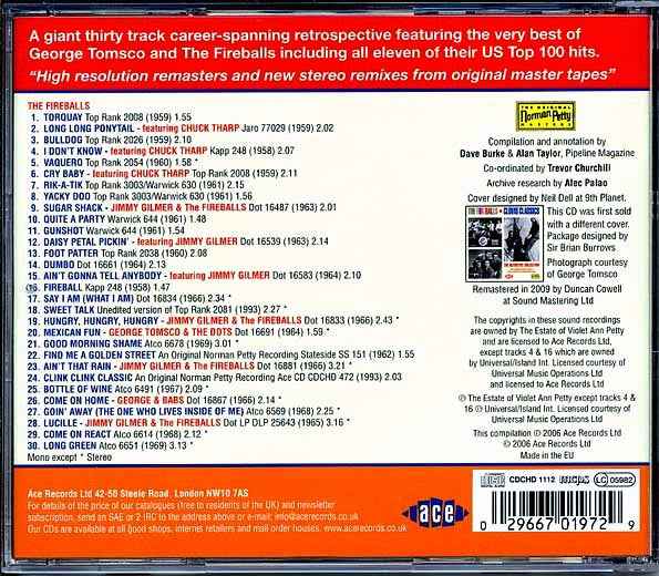 The Fireballs - Clovis Classics: The Definitive Collection (CD)