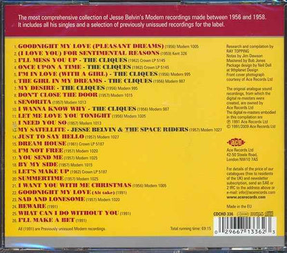 Jesse Belvin - Goodnight My Love (CD)