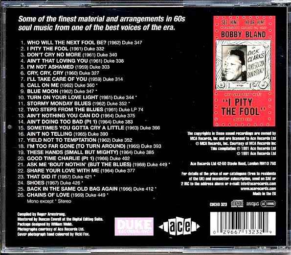 Bobby Bland - The Voice: Duke Recordings 1959-1969 (CD)