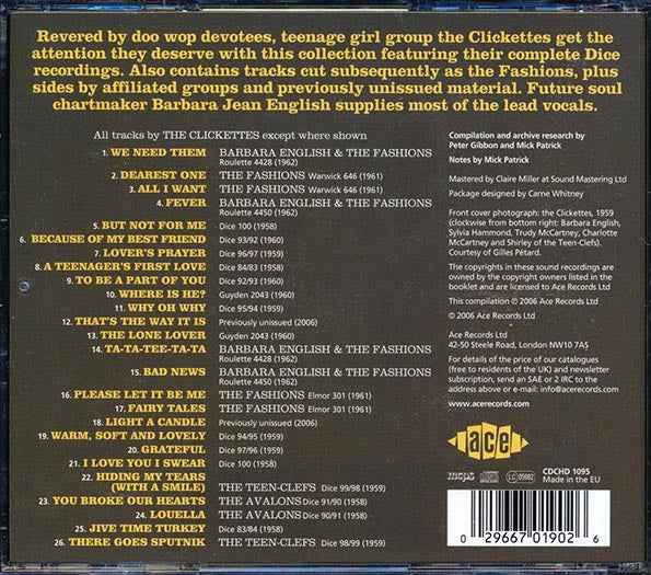 The Clickettes - The Clickettes Meet The Fashions (CD)