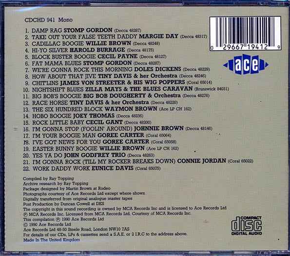 Various - Jumpin The Blues (CD)