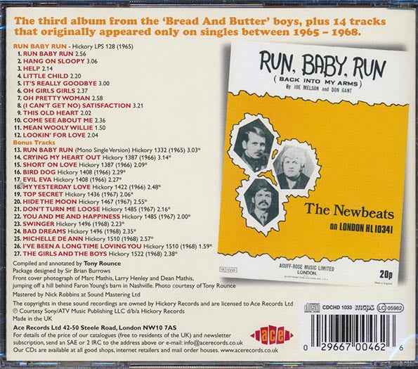 The Newbeats - Run Baby Run (CD)