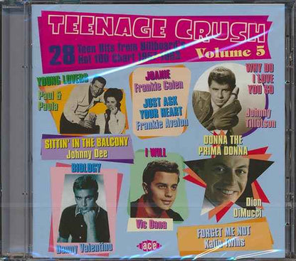 Various - Teenage Crush Volume 5: 28 Teen Hits From Billboard's Hot 100 Chart 1957-1963 (CD)