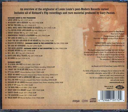 Richard Berry - Have Louie Will Travel: The 1956-1962 Recordings (CD)
