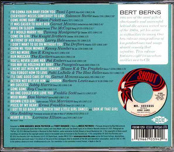 Various - The Bert Berns Story: Mr. Success Volume 2 1964-1967 (CD)